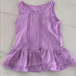 Cherokee Girls Purple Tank Sz 4/5